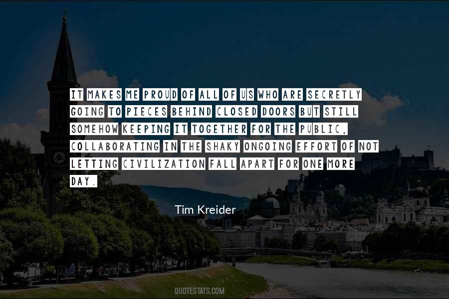 Tim Kreider Quotes #1792395