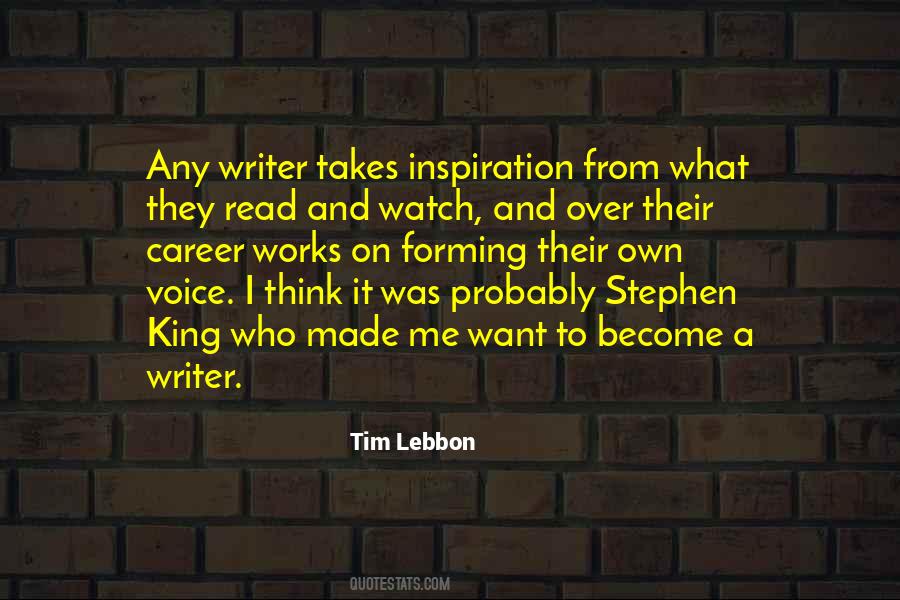 Tim Lebbon Quotes #673025