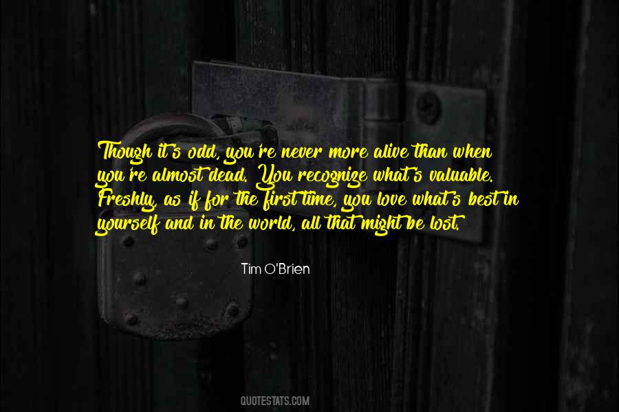 Tim O'Brien Quotes #1431972