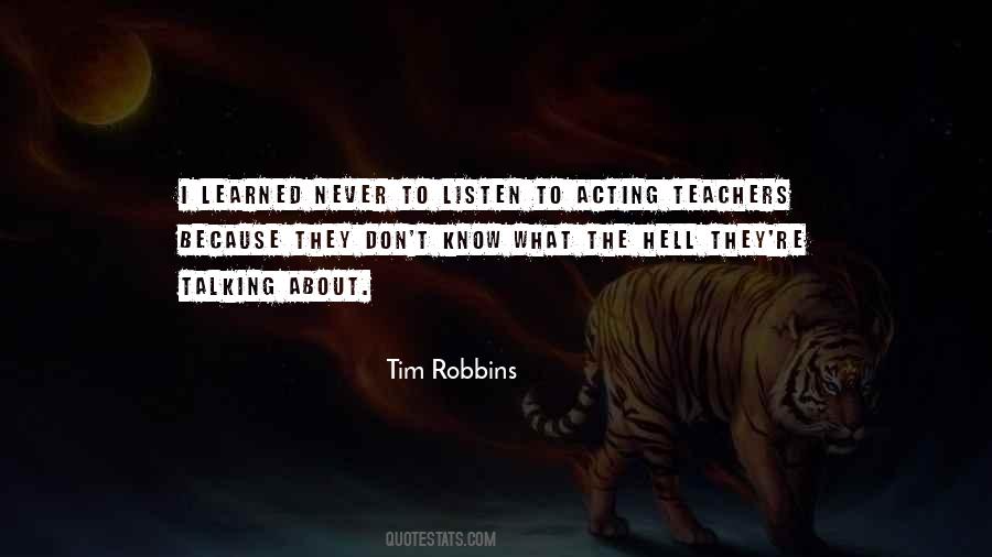 Tim Robbins Quotes #434301