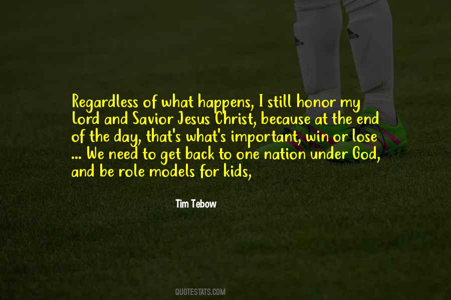 Tim Tebow Quotes #289439