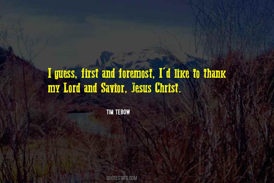 Tim Tebow Quotes #495155