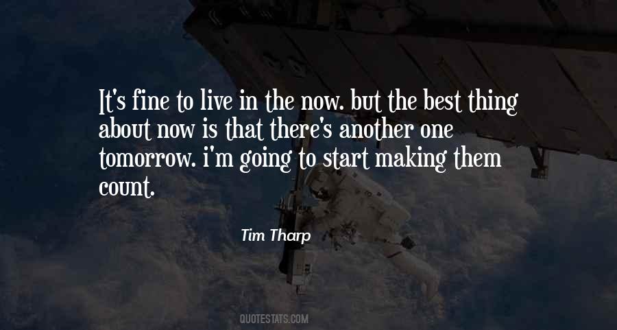 Tim Tharp Quotes #1718035