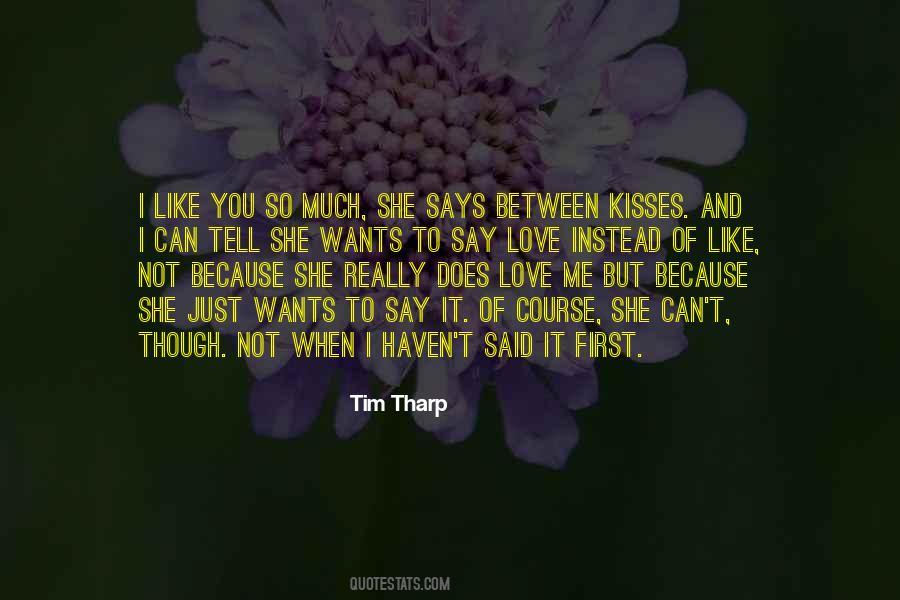 Tim Tharp Quotes #550206