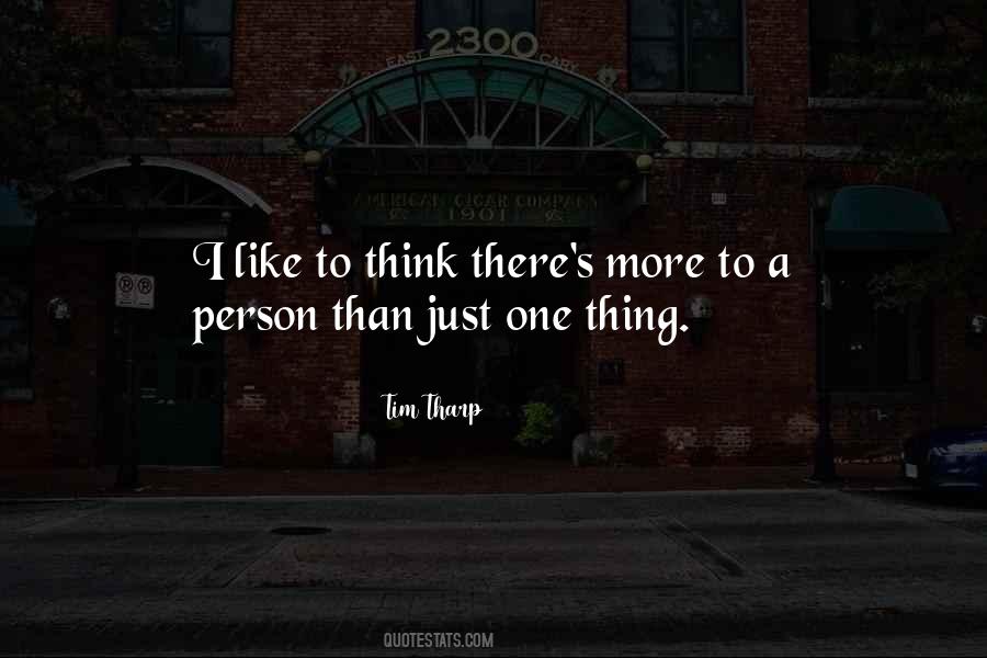Tim Tharp Quotes #725319