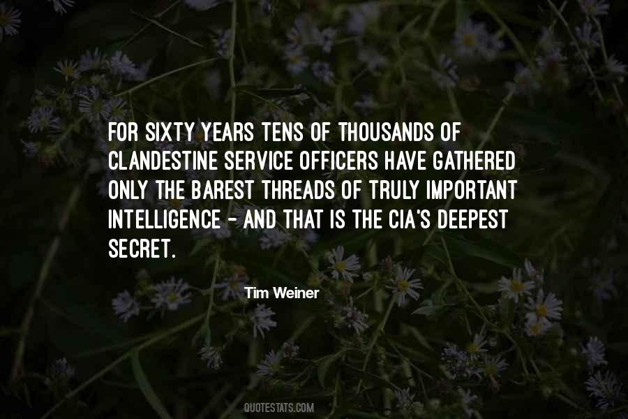 Tim Weiner Quotes #1260257