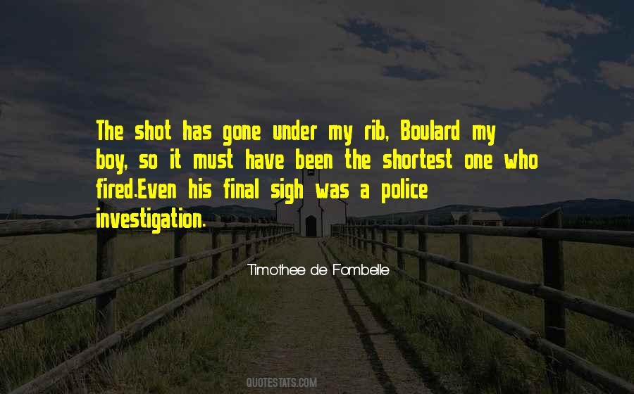 Timothee De Fombelle Quotes #982331