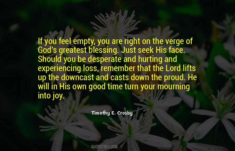 Timothy E. Crosby Quotes #1446490