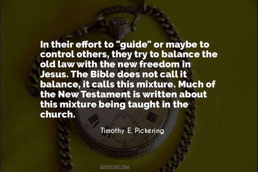 Timothy E. Pickering Quotes #1741180