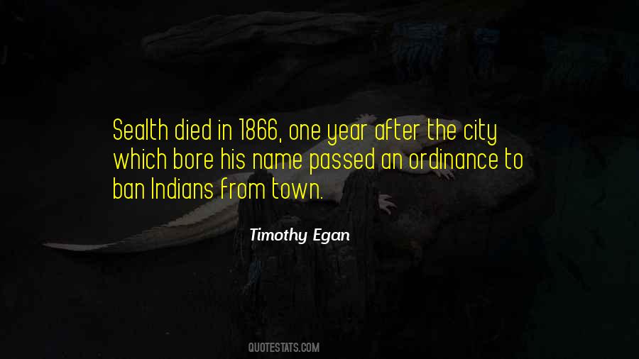 Timothy Egan Quotes #1228676