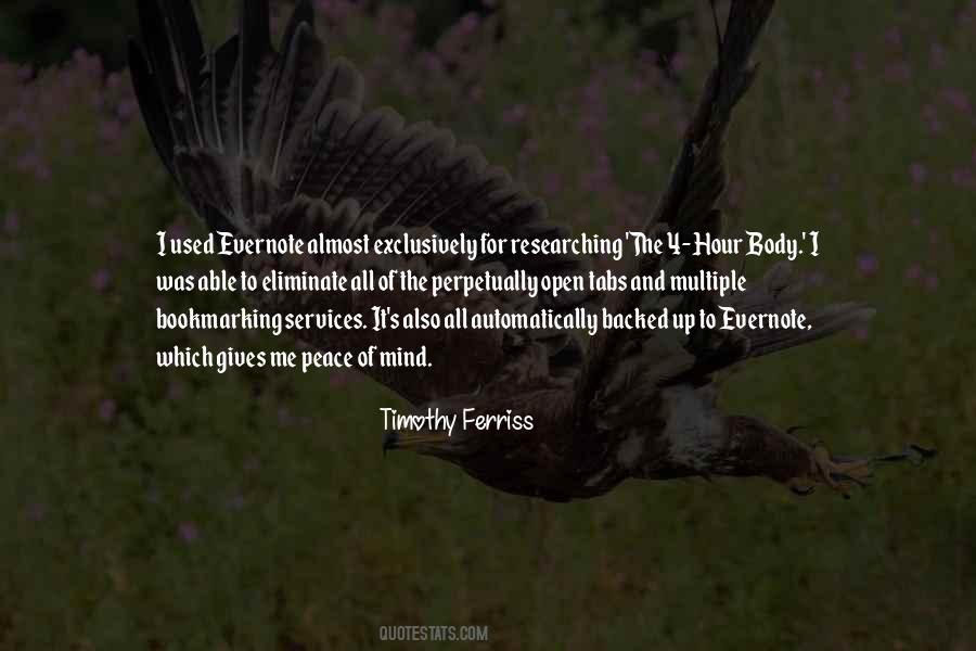 Timothy Ferriss Quotes #1875925