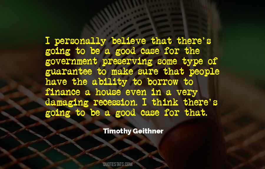 Timothy Geithner Quotes #921452
