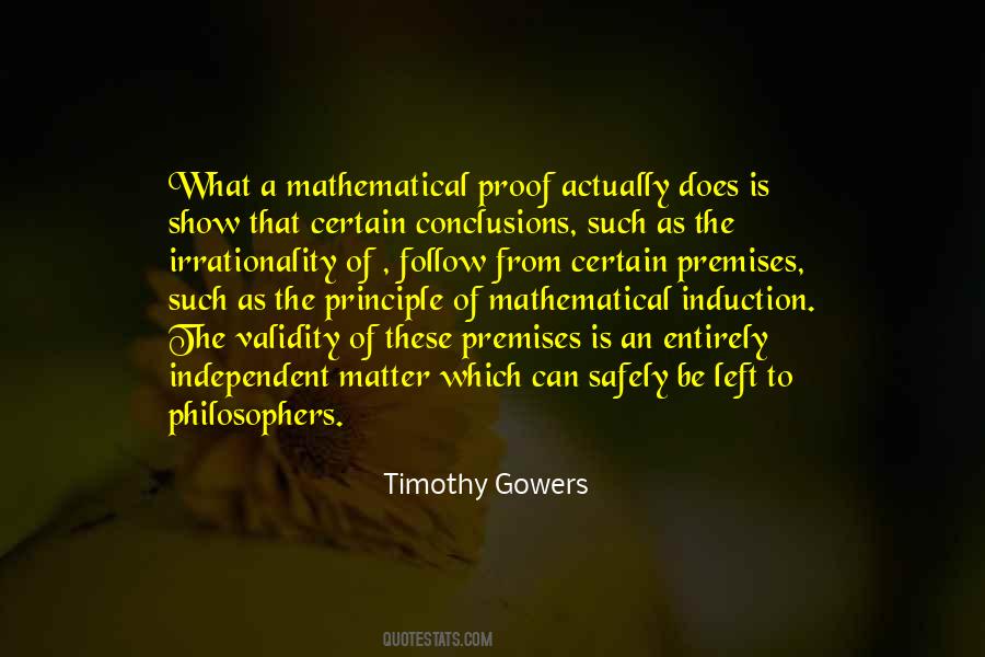 Timothy Gowers Quotes #1270182