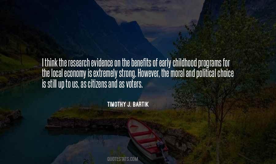 Timothy J. Bartik Quotes #1171097