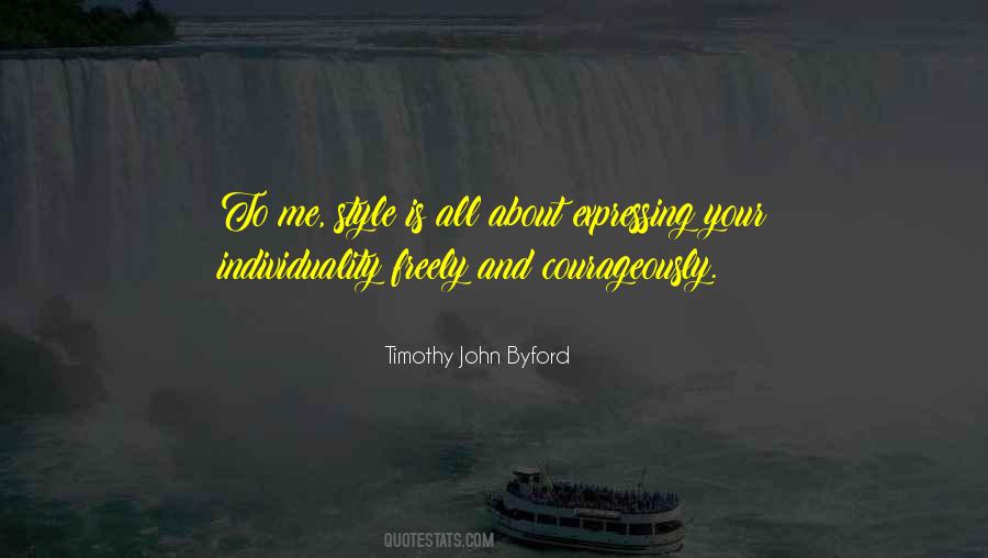 Timothy John Byford Quotes #618714