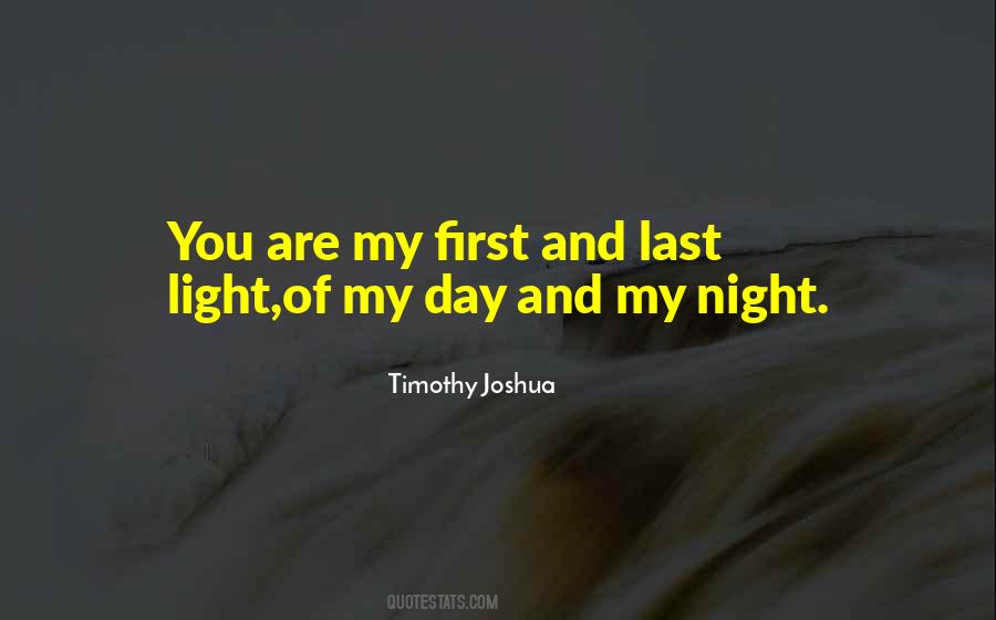 Timothy Joshua Quotes #1718326
