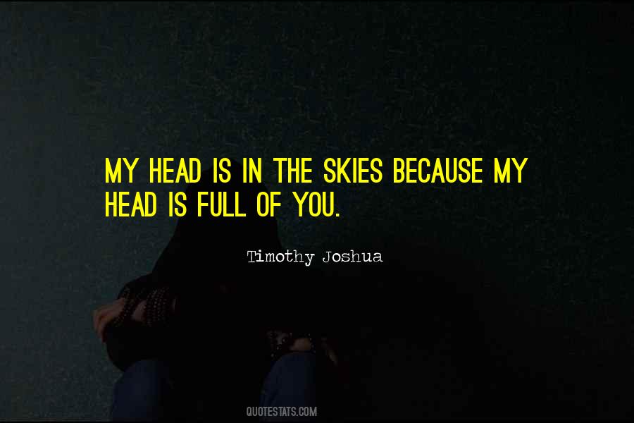 Timothy Joshua Quotes #1828438