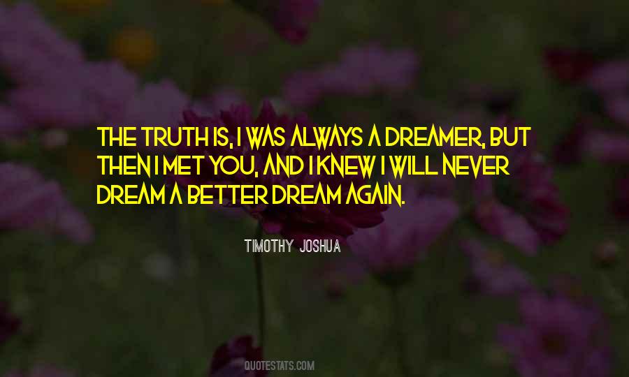 Timothy Joshua Quotes #214472