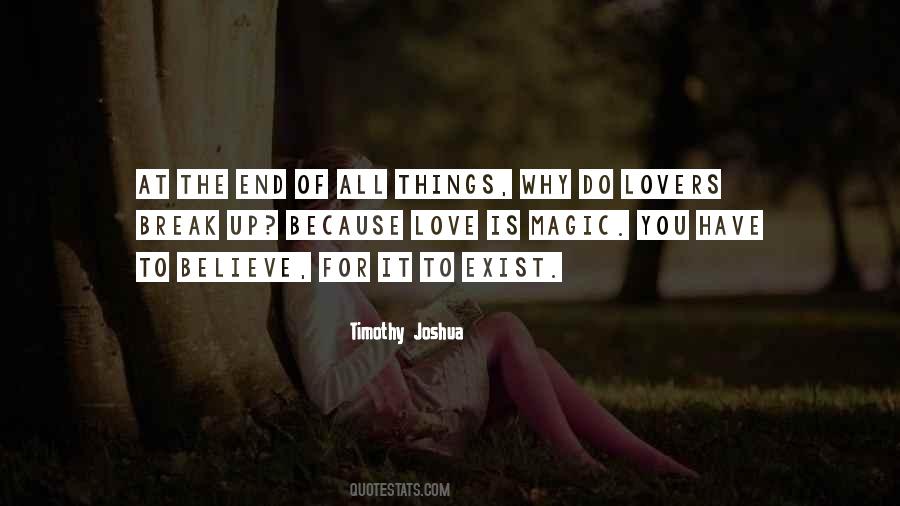 Timothy Joshua Quotes #981673