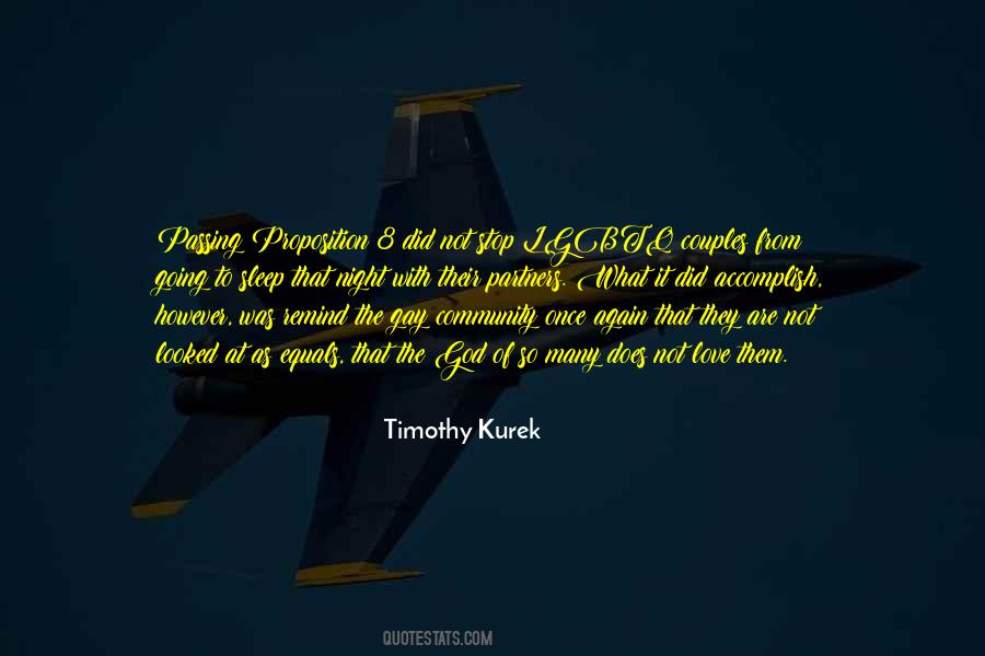 Timothy Kurek Quotes #423929