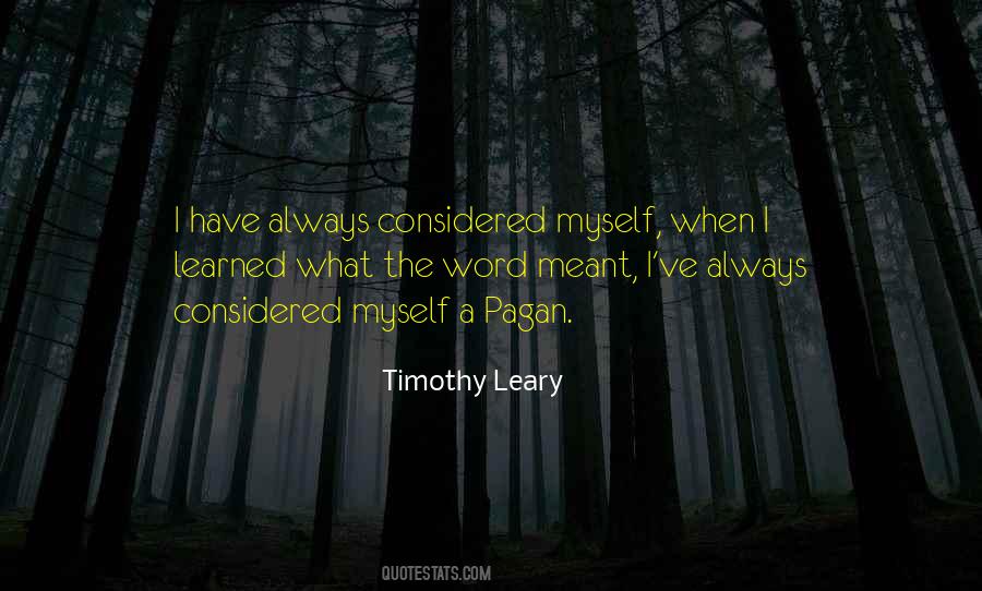 Timothy Leary Quotes #175600