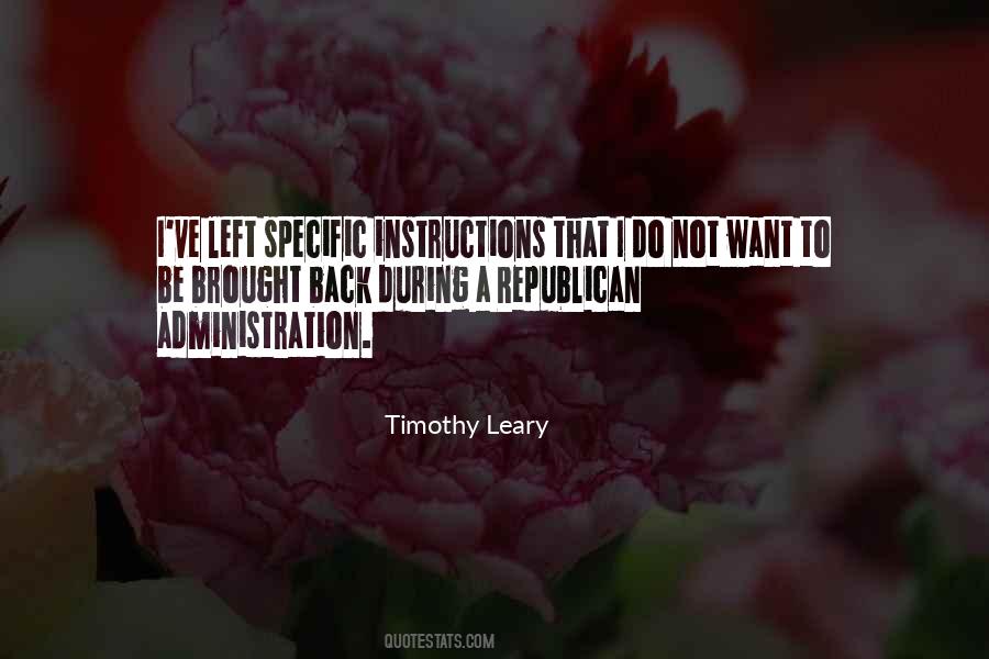 Timothy Leary Quotes #519499