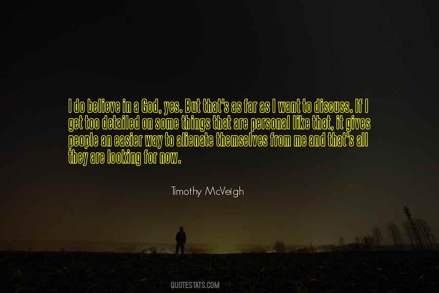 Timothy McVeigh Quotes #400014