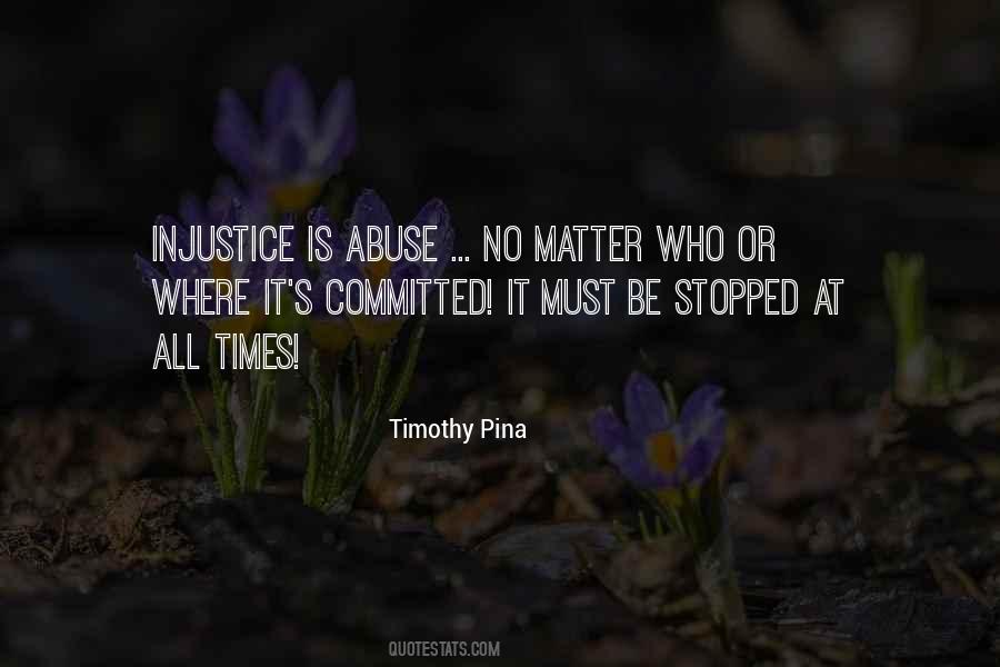 Timothy Pina Quotes #1726325