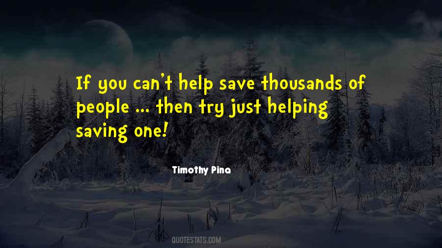 Timothy Pina Quotes #648970