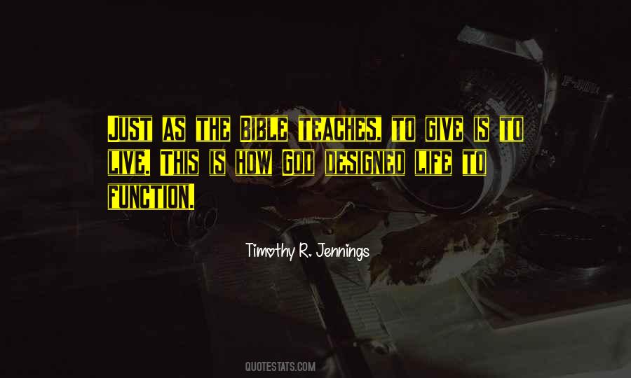 Timothy R. Jennings Quotes #1118597