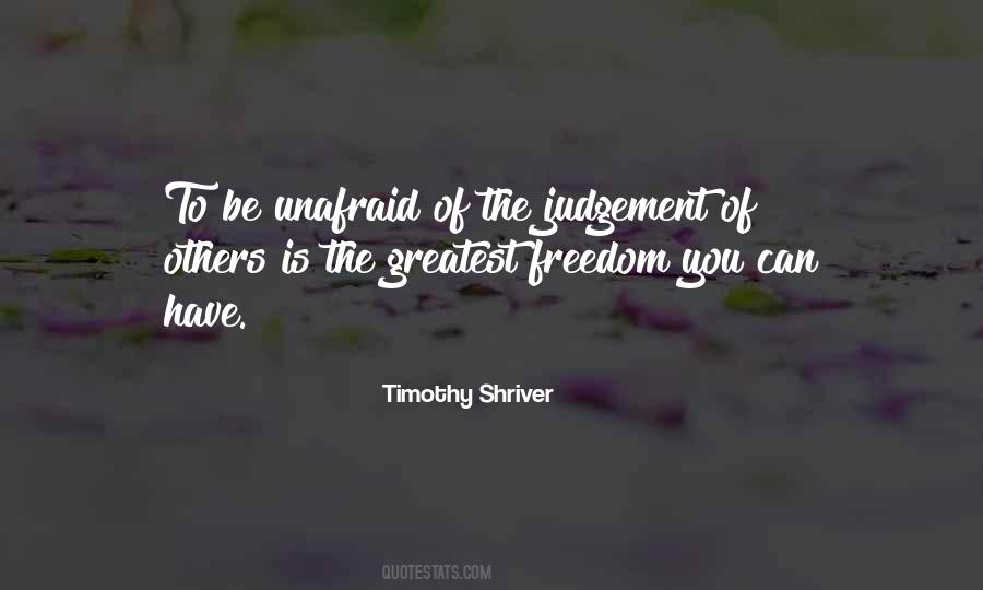 Timothy Shriver Quotes #48681