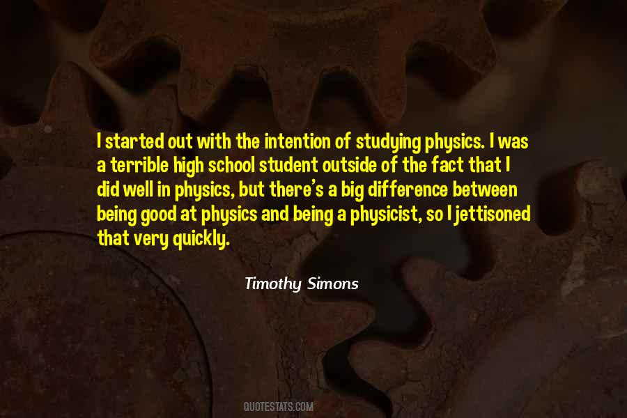 Timothy Simons Quotes #470545