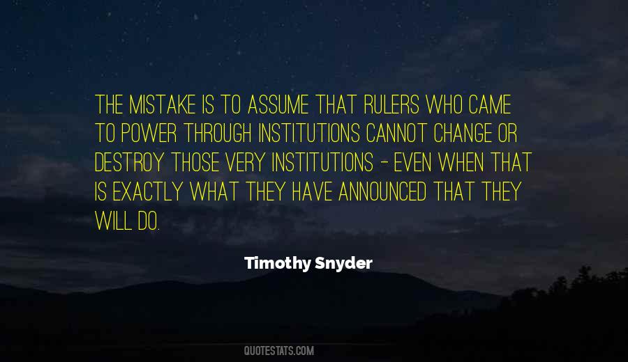 Timothy Snyder Quotes #1147044