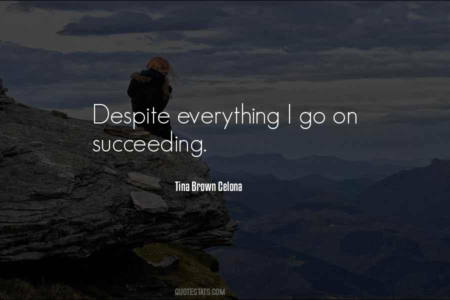 Tina Brown Celona Quotes #839991 Tina Brown Celona Quotes #839991