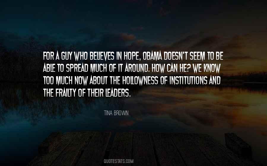 Tina Brown Quotes #1097710