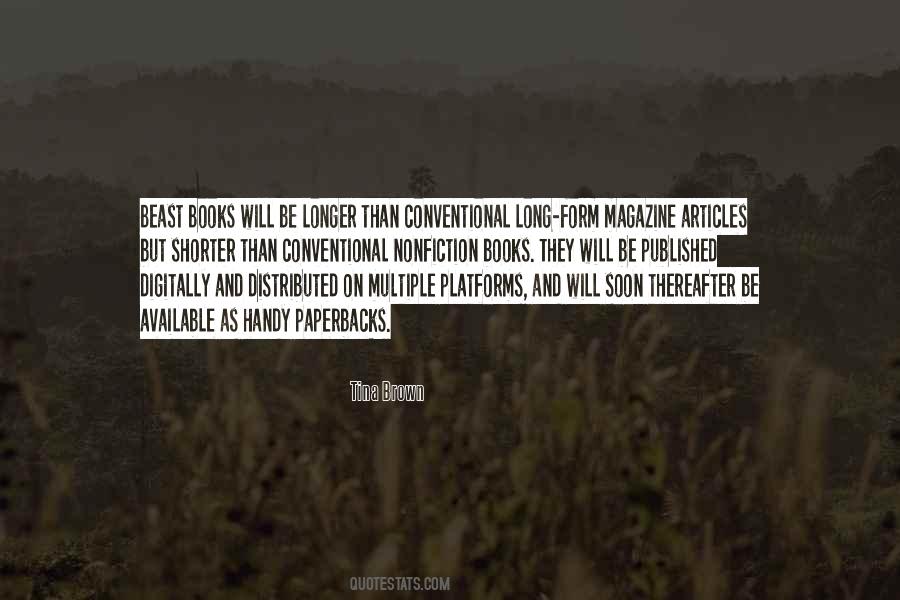 Tina Brown Quotes #166904