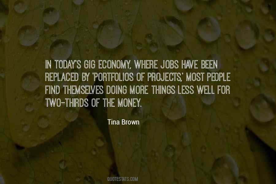 Tina Brown Quotes #319230
