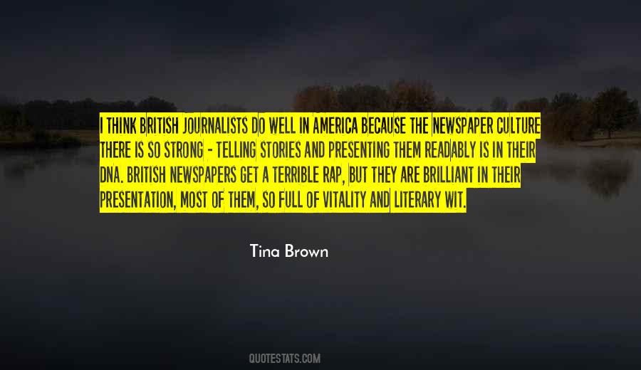 Tina Brown Quotes #419843