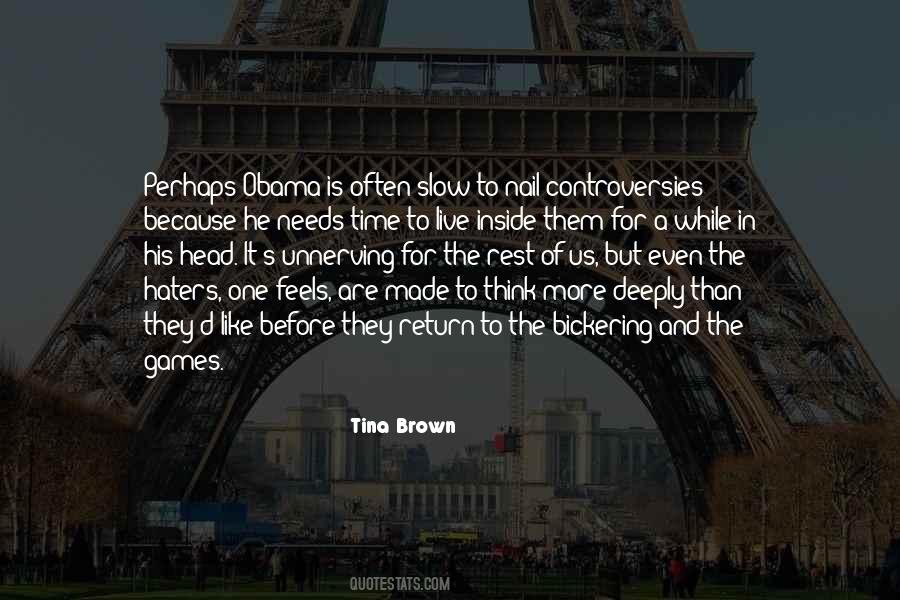 Tina Brown Quotes #726072