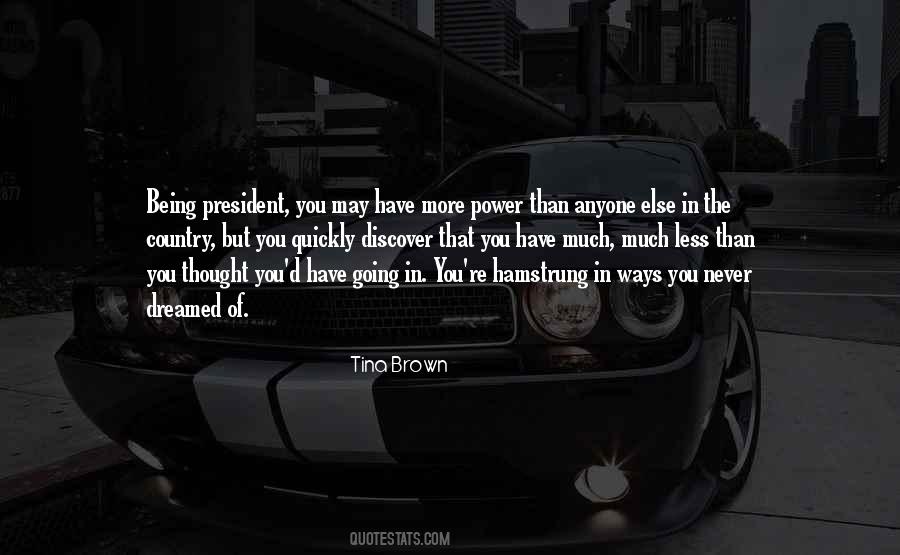 Tina Brown Quotes #907766