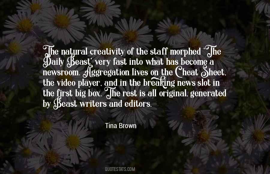 Tina Brown Quotes #937898