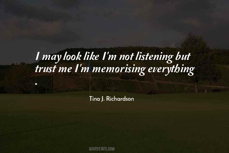 Tina J. Richardson Quotes #1697520