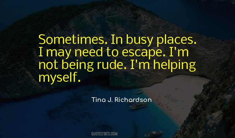 Tina J. Richardson Quotes #698701