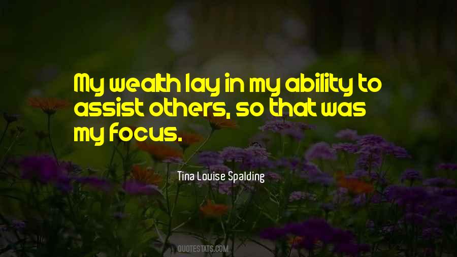 Tina Louise Spalding Quotes #893441