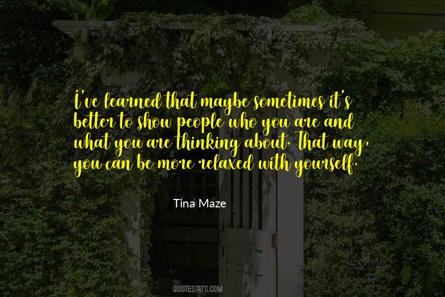 Tina Maze Quotes #376152