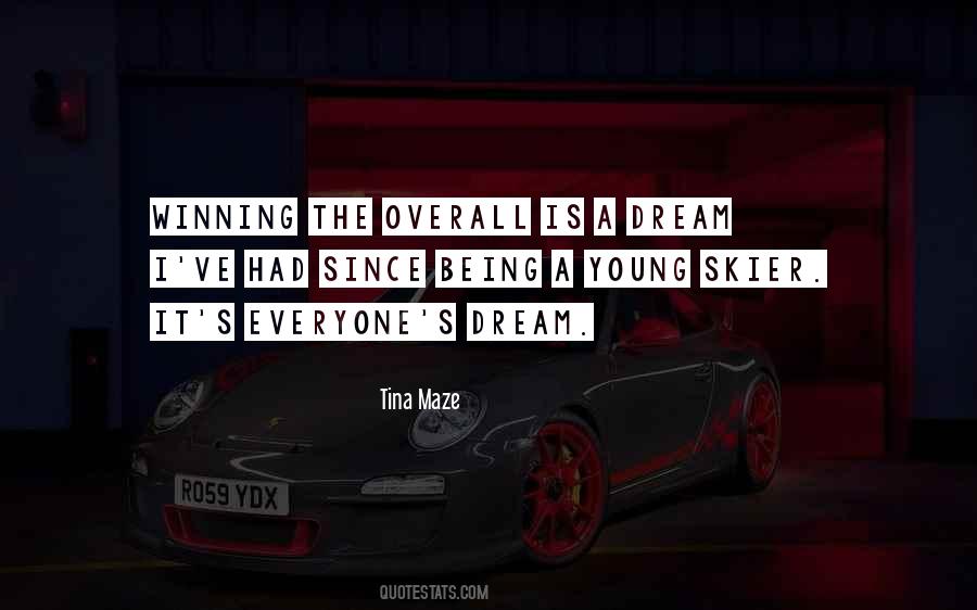 Tina Maze Quotes #438605