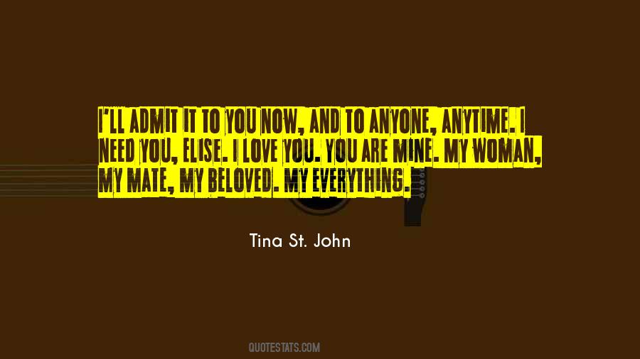 Tina St. John Quotes #1753970