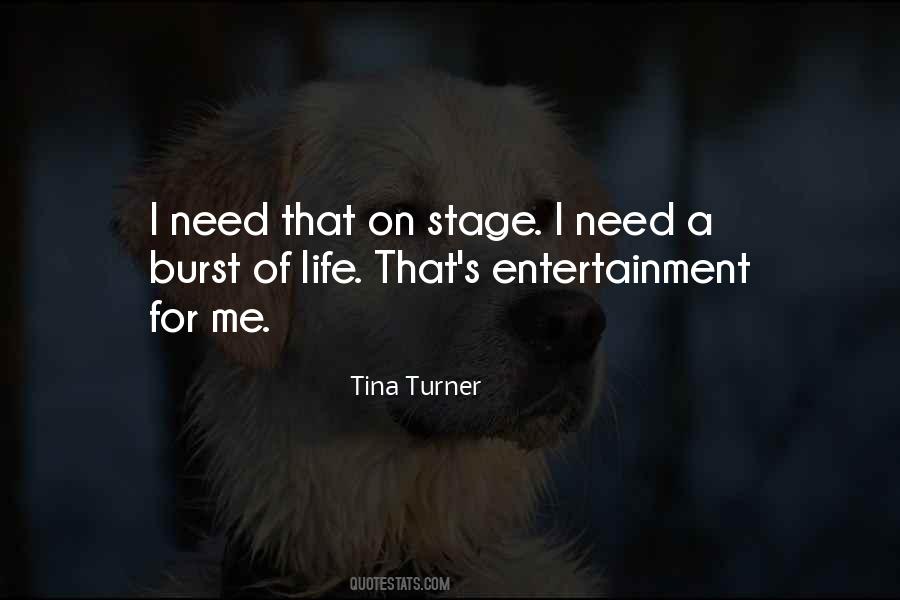 Tina Turner Quotes #1419449