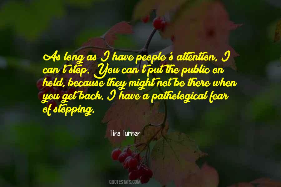 Tina Turner Quotes #930304