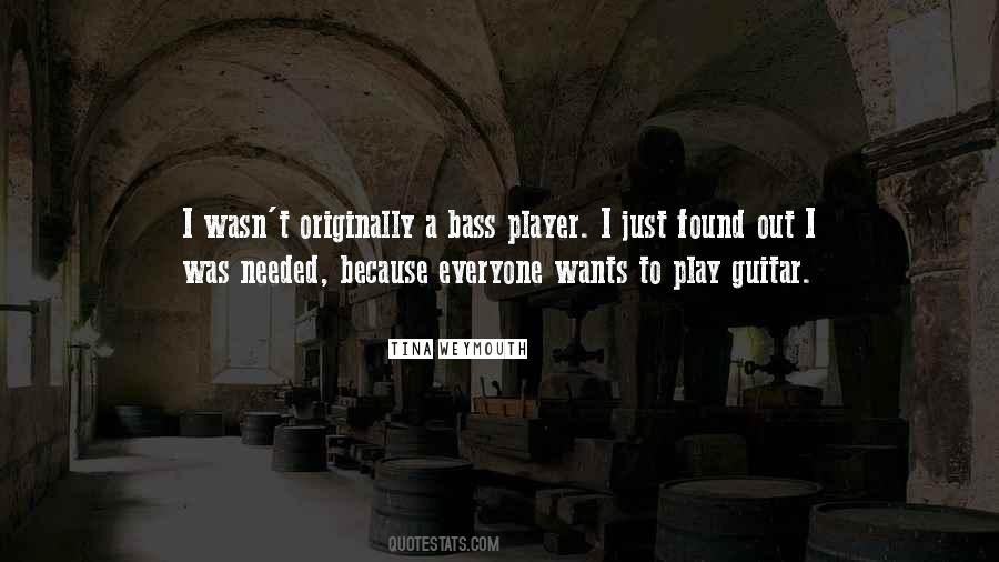 Tina Weymouth Quotes #1046080
